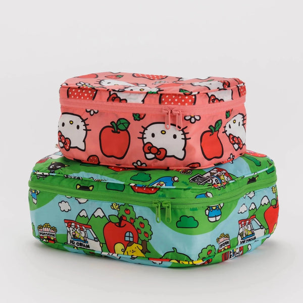 Preorder Baggu Hello Kitty and Friends Packing Cube Set