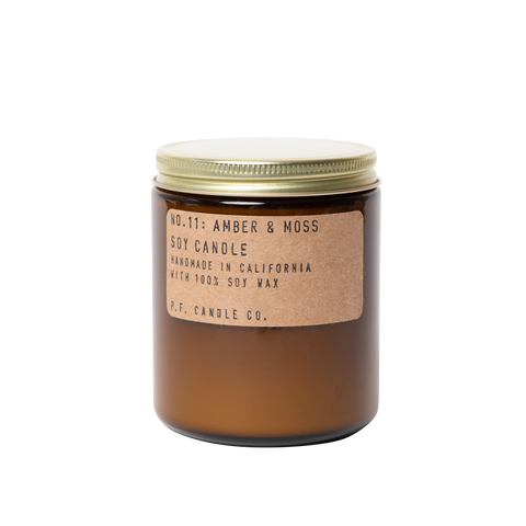 P. F. Candle Co. Amber & Moss - 7.2 oz Soy Candle
