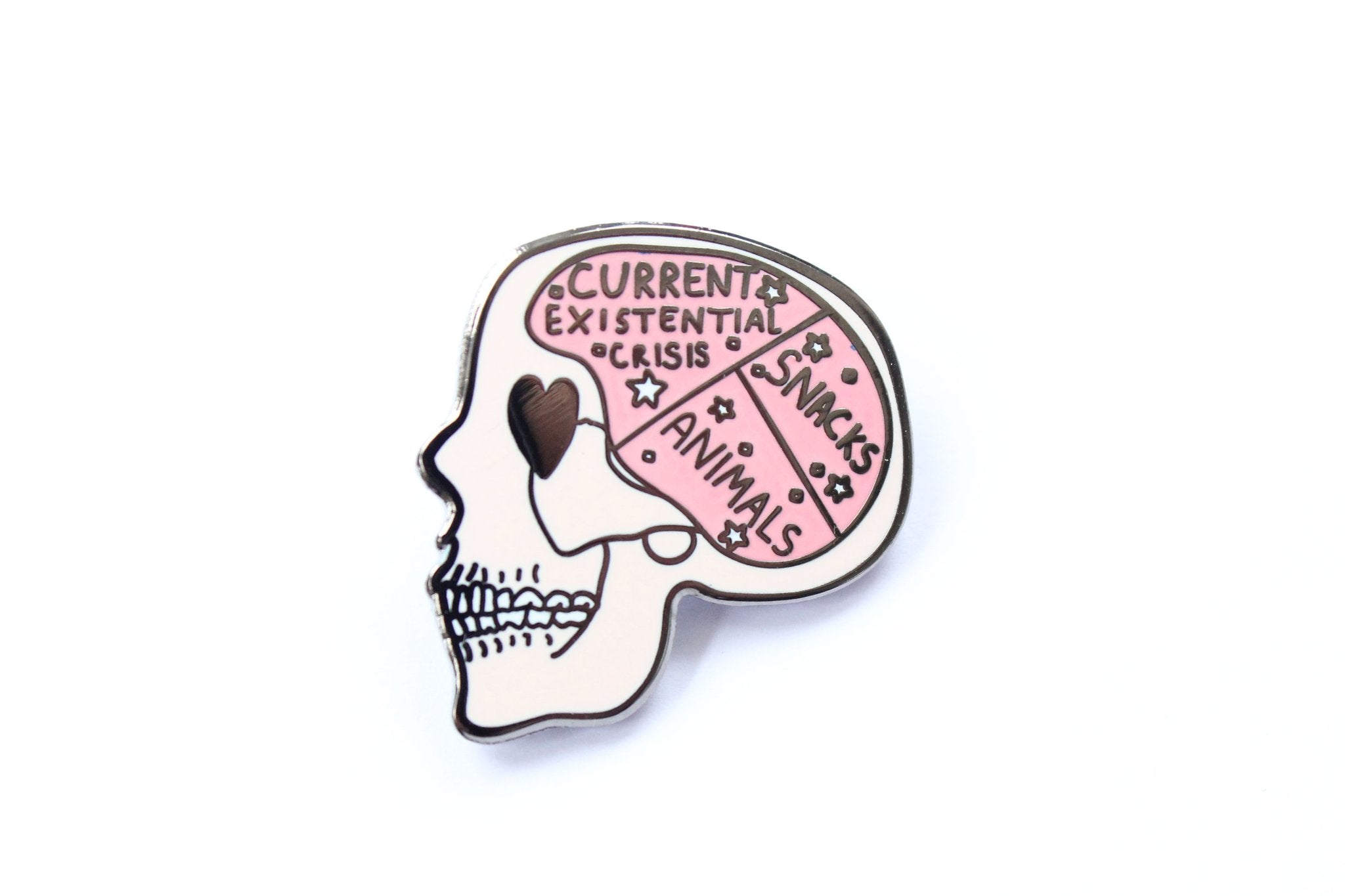 Inside My Brain Enamel Pin